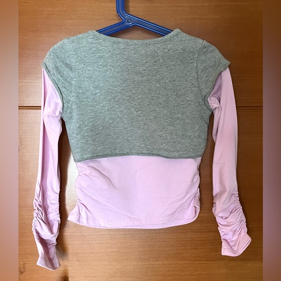 Ecko Red Girls Pink Long Sleeve Top Size 5 - Picture 3 of 4